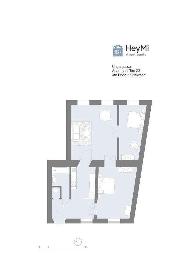 וינה Heymi Apartments Stadtpark מראה חיצוני תמונה
